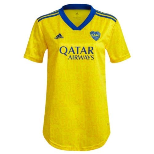 Tailandia Camiseta Boca Juniors 3ª Mujer 2022/23 Amarillo